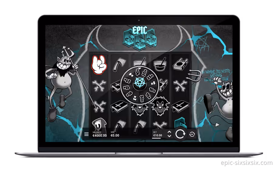 Epic SixSixSix — Hacksaw Gaming: slot gameplay